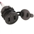 thumbnail image 1 of Cargador USB dual para motocicleta, voltímetro digital eléctrico de 12 V, piezas de carga rápida para teléfono, tableta, GPS, rojo Jadeshay A, 1 of 8