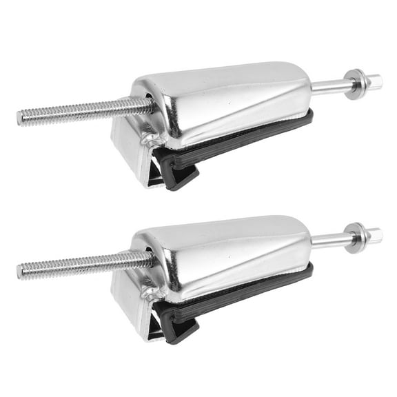 ROMANSENTIAL 2Pcs Drum Hook for Drummers Professional Design 5.50x1.38x1.18in