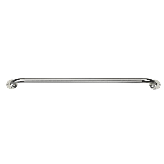 drive Wall Grab Bar Chrome Finish Knurled Steel, 12132-3