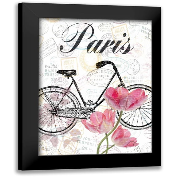 Lewis, Sheldon 12x14 Black Modern Framed Museum Art Print Titled - All Things Paris