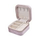 thumbnail image 2 of Caja de Almacenamiento de Joyería Cremallera Terciopelo de 2 Capas con Exhibidor de Joyería para Anillos , BLESIY joyero, 2 of 8