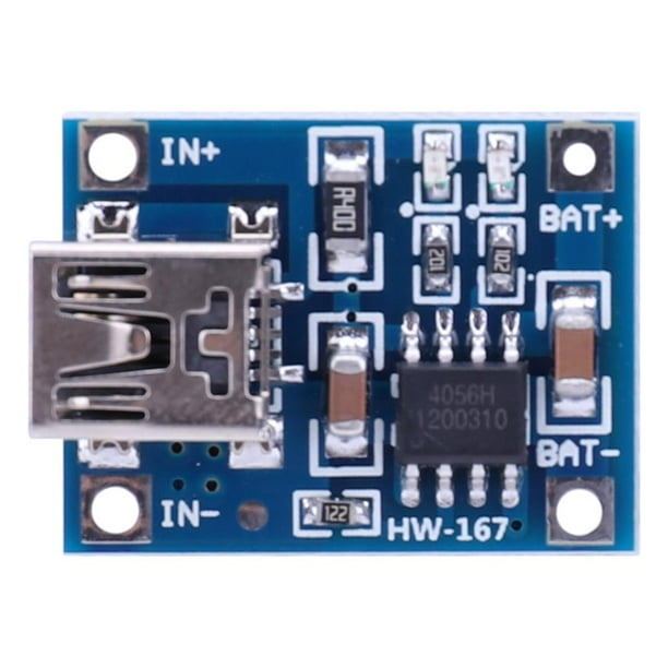 Módulo de batería TP4056 1A Placa de carga Carga micro USB 1PCS
