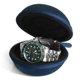 thumbnail image 1 of Watch Travel Case for Men and Women Portable Single Watch Storage box and Organizer for Wristwatches and Smart Watches Blue 1 slot, 1 of 5
