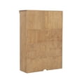 thumbnail image 5 of Linon Vikki 3-Shelf Bookcase Hutch, Rustic Honey, 5 of 12