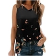 thumbnail image 1 of Tops Para Mujer Tops Elegantes Moda Cuello Con Capucha Ocio Sin Mangas Estampado Chaleco Odeerbi  ODB159672, 1 of 9
