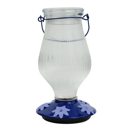 Perky-Pet Oasis Top-Fill Glass Hummingbird Feeder