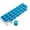 Blue Pack of 1, variant on MEDca 31-Day Pill Organizer with Planner, White Tray & Purple Removable Pods