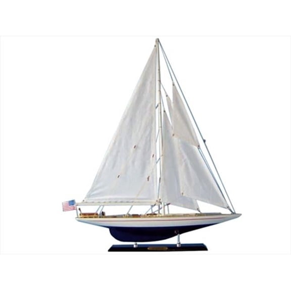 Handcrafted Model Ships D0204 Enterprise Limited 27 in. Decorative Sail Boat