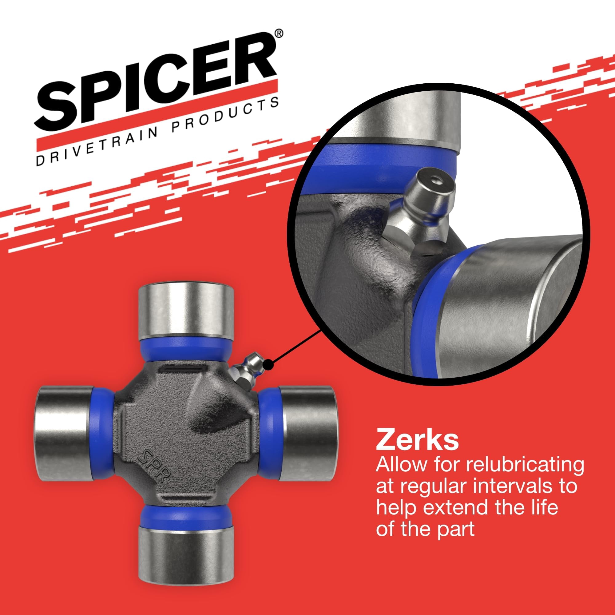 Spicer 5-134X Greaseable Service U-Joint