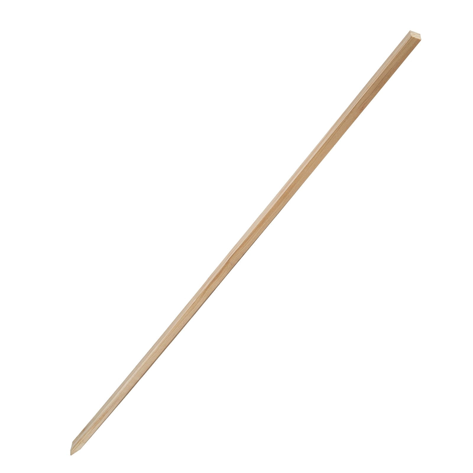Wooden Garden Stakes 20-Pack, Natural Fir Wood, Pointed Bottom, Multiple Sizes, for Plant Support Fence Marking