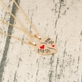 thumbnail image 7 of Necklace For Women Best Friend Necklace Crystal Matching Heart Friendship Pendant Necklace For Men Women Necklace Necklace for Woman Necklace Simple Small Cute Aesthetic Non Tarnish Waterproof Neckla, 7 of 7