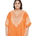 thumbnail image 5 of Gypsie Blu Women Tunics Dress Short 3/4 Sleeves Caftans for Ladies Casual Dresses, 5 of 7