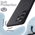 thumbnail image 5 of JETech Magnetic Silicone Case for Samsung Galaxy S26 Ultra, Compatible with MagSafe, Silky Touch (Black), 5 of 7