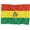 Bolivia, variant on American US Flag United States National Flag Polyester Fiber 3x5 Feet Flag, Bright Colors And Anti-ultraviolet Fade Flag Indoor Outdoor Banner