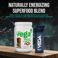 thumbnail image 6 of Vega - Protein & Greens, US Chocolate, Gluten-Free, 20g Protein, (18.4oz), 6 of 7