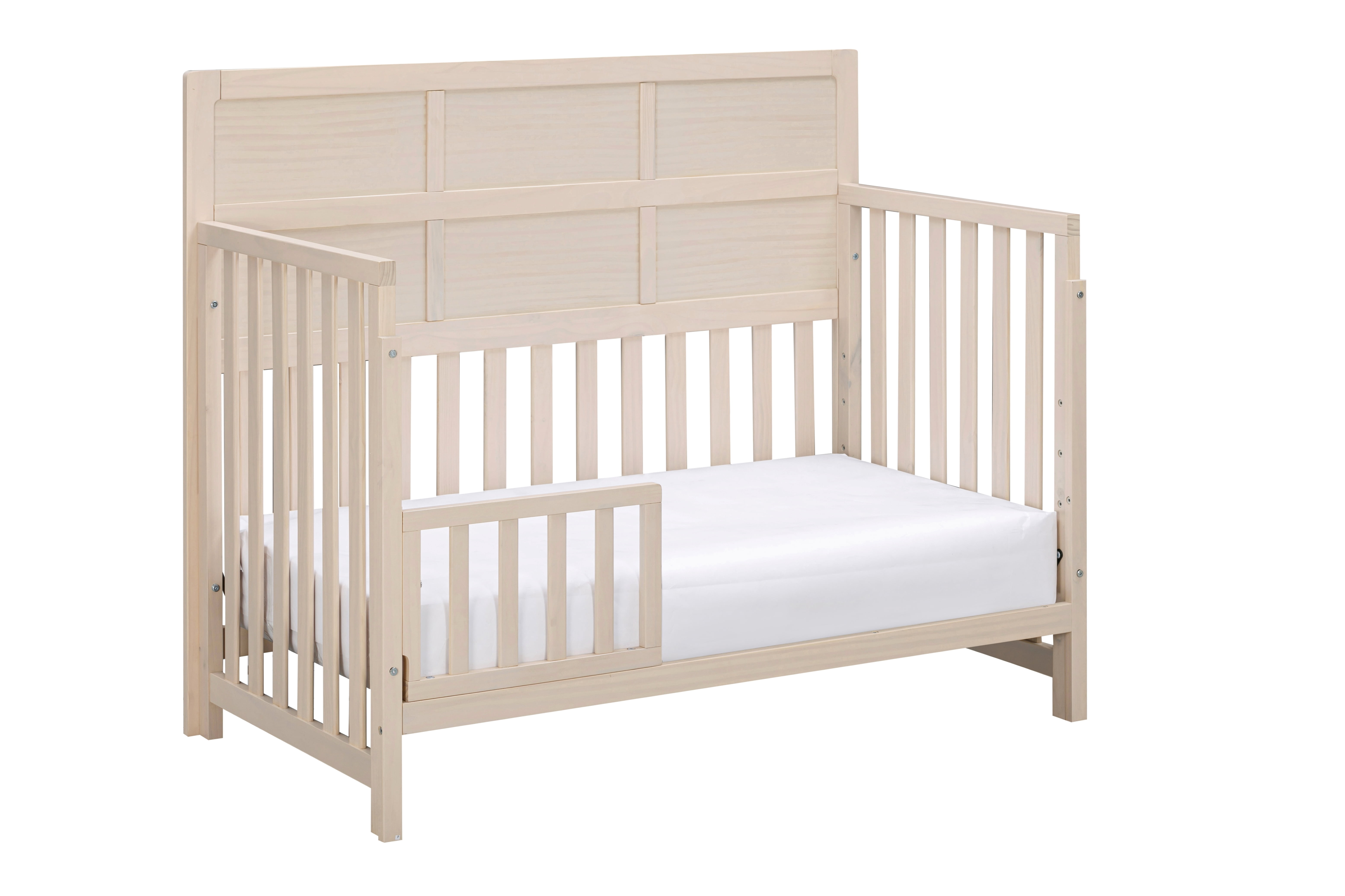 Suite Bebe Reign Toddler Guardrail and Stabilizer Bar in Washed Natural