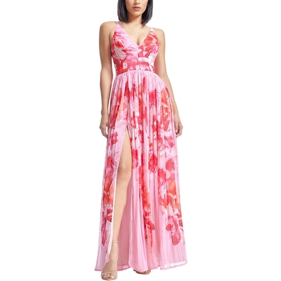 Dress the Population womens Alyssa Fit & Flare Dress, l