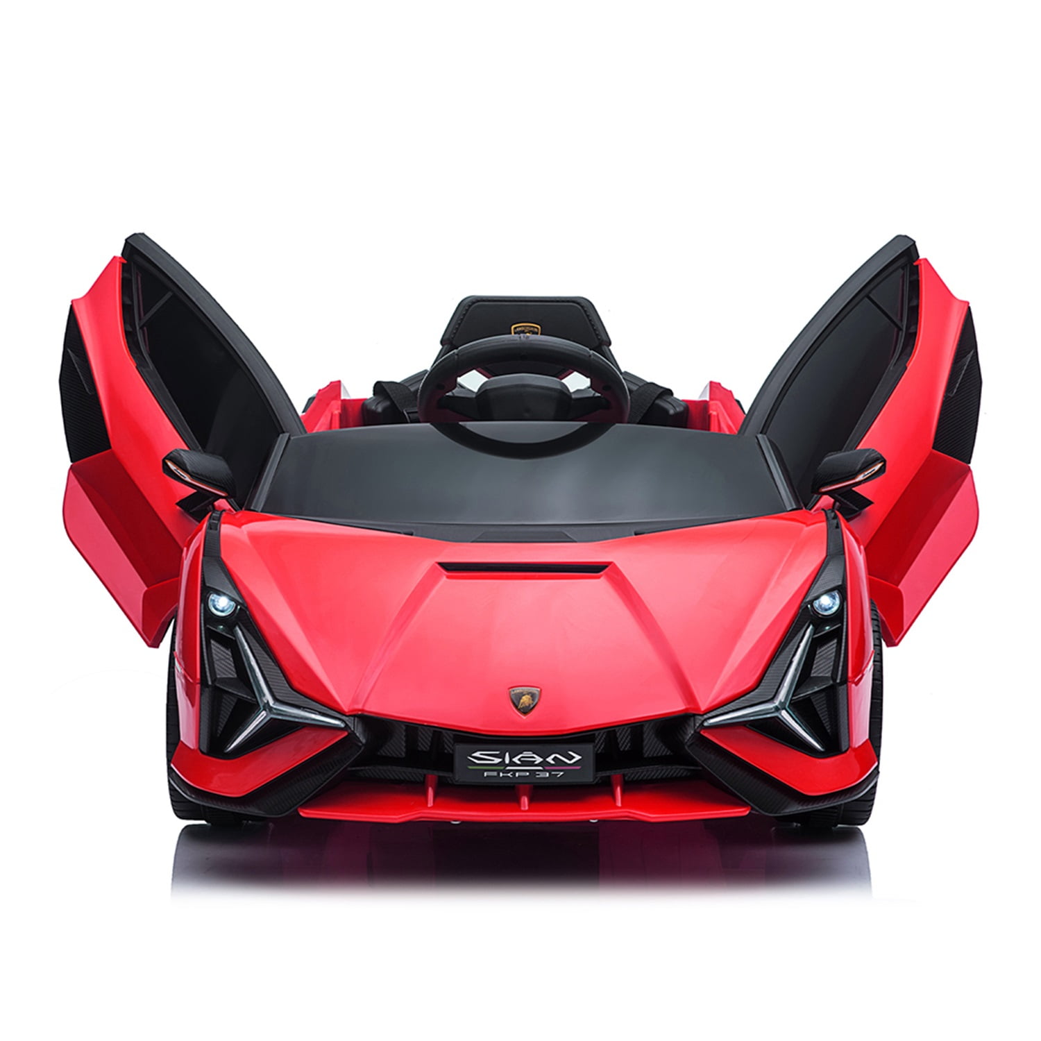 CIPACHO 12V Kids Ride On Sports Car, Electric Toy Car Truck with 2.4GHZ Remote Control, Battery-powered Cars for Kids, Red