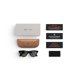 thumbnail image 3 of Gafas de sol cuadradas Meta Regular RENEWED, con forro frontal, brillantes, 3 of 8