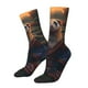 thumbnail image 1 of Fotbe Garden Meditating Weasel Calcetas Largas con Estampado para Hombre y Mujer – Calcetas de Compresión Transpirables y Elásticas, Viajar y Uso Diario Talla 5-11, 1 of 6