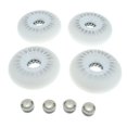 thumbnail image 3 of 2 Pair Inline Skates LED Bearing Replacement Roller Wheels Inline Skating Accessory 76mm, 3 of 8