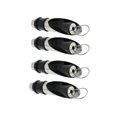 thumbnail image 1 of 4 juegos de tapones para vertedor de material acero inoxidable, vertidores de con tapas, limpieza Gloria Wine Pourer Wine Stoppers, 1 of 9
