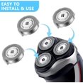 thumbnail image 4 of Langgg 6 Pcs Tête de Rasoir Électrique Têtes de Tondeuse à Barbe Accessoires de Réparation Pièces de Rechange pour Philips, 4 of 7