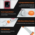 thumbnail image 4 of SMART SENSOR Portable Conductivity & TDS Meter with Temperature Sensor, High-Precision Water Quality Tester for Home and Industrial Use, AR8211+ Model, Lithium Battery Included, 4 of 7