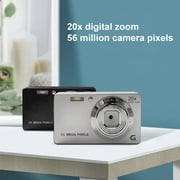 Digital Camera, 2.7 Inches Screen 56MP 4K HD Video Output 20X Zoom Built in Flash Anti Shake, Kids Camera for Teens Students Boys Girls