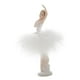thumbnail image 4 of Estatua de niña bailarina Decoración Adorno de escritorio Colecciones Figura de niña Figura de niña enchapado, 4 of 9
