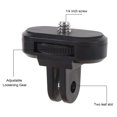 thumbnail image 3 of Action Camera 1/4 Inch Adapter, Secure Fixing ABS Stainless Steel Screw 1/4 Inch Adapter Screw Head Camera Mount  for Selfie Sticks, 3 of 7