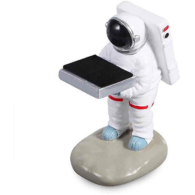 Soporte de exhibición de reloj de astronauta de resina Sailing diseño espacial para joyería