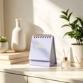 thumbnail image 4 of 2027 Mini Desk Calendar, Small Desktop Calendar, Spiral Standing Desk Calendar, Portable English Daily Monthly Calendar, Tabletop Monthly Scheduler for Home & Office Table Decoration, 4 of 4