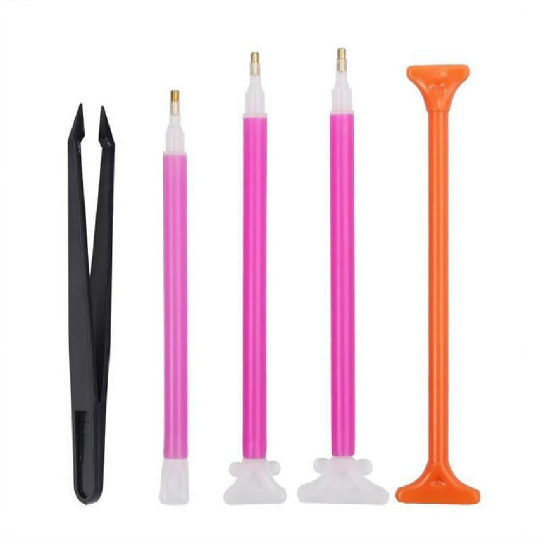 Complete 5D Diamond Painting Kit Tool, Tomorotec Diamond Painting  Accessories, Light Drill Pens, Fix Tools Aligning Repair, Painting Roller,  Storage