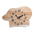 thumbnail image 2 of Decoración de pared de reloj de pared de sombrero de chef, conveniente, práctico, reloj de reloj silencioso reloj decorativo para sala de estar de, 2 of 8