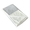 thumbnail image 3 of Madeline Sherpa Throw Ogee Light Grey, 3 of 3