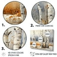 thumbnail image 3 of Designart "Neutral Toned Birch Grace II" Tree Birch Floater Framed Canvas Prints, 3 of 5