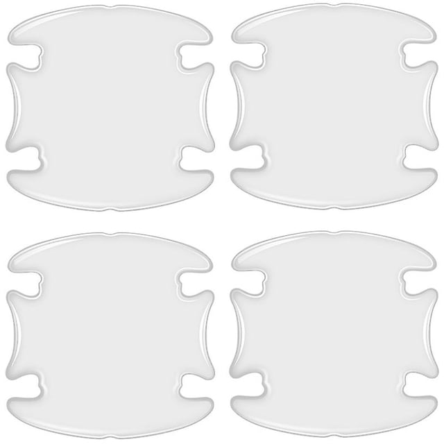 Car Door Handle Bowl Scratch Protective Invisible Transparent Protector Stickers Rearview Mirror Protection Strip Accessory