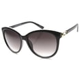 thumbnail image 3 of Womens Semi-Rimless Sunglasses With UV400 Protected Gradient Lens 9965, 3 of 4