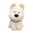 thumbnail image 2 of Peluche de cachorro de West White Terrier, compacto, para decoración del hogar, de dibujos animados, suave, realista, regalo para niñas y niños. blanco 35cm, 2 of 8