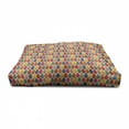 thumbnail image 4 of Woodland Pet House, Pattern with Fallen Tree Leaves in Lively Seasonal Colors Ecological Modern Art, Outdoor & Indoor Portable Dog Kennel with Pillow and Cover, 5 Sizes, Multicolor, by Ambesonne, 4 of 5