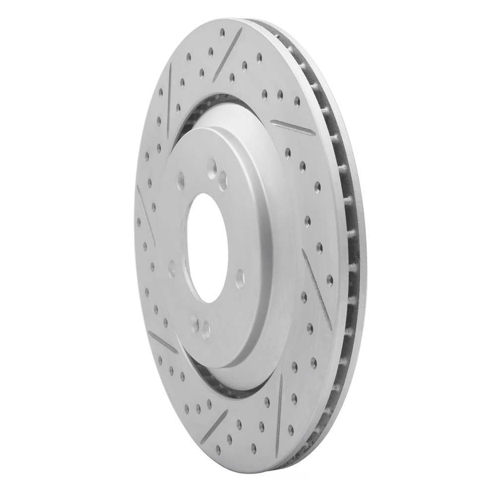 Dynamic Friction Company 830-03062L DFC Geoperformance Rotor - Drilled and Slotted