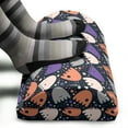 thumbnail image 3 of Ghost Foot Rest, Pattern of Colorful Ghost for a Holiday Halloween Spooky and Funny Among Dots, Non-Slip Backing Adjustable Ergonomic Memory Foam Leg Support for Office, Multicolor, by Ambesonne, 3 of 5