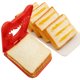 thumbnail image 1 of Sandwichera Bolsillo para Sándwich Cortador Sellador Acero Inoxidable Y Niñas, 1 of 9