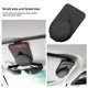 thumbnail image 4 of Soporte para gafas de coche, soporte para colgar gafas de cuero para vehículos SUV (negro), 4 of 8