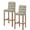 Yellow, variant on Yellow Black Geometric Bar Stool Covers Set of 2, Abstract Art Diamond Modern Stretch Washable Bar Chair Covers with Backs, Removable Pub Counter Height Chair Cover for Kitchen Dining Room Cafe
