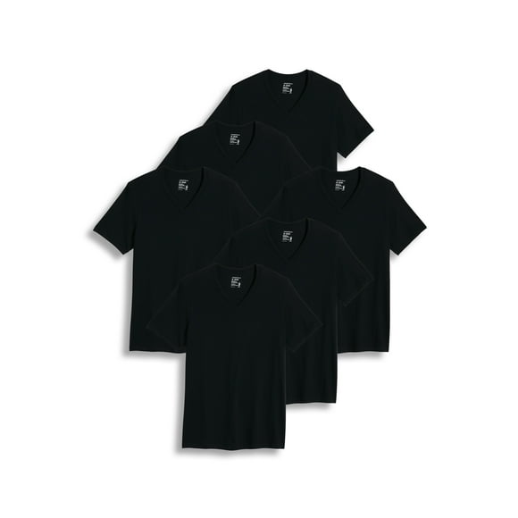 Jockey Men's Big & Tall Classic V-Neck Undershirt - 6 Pack