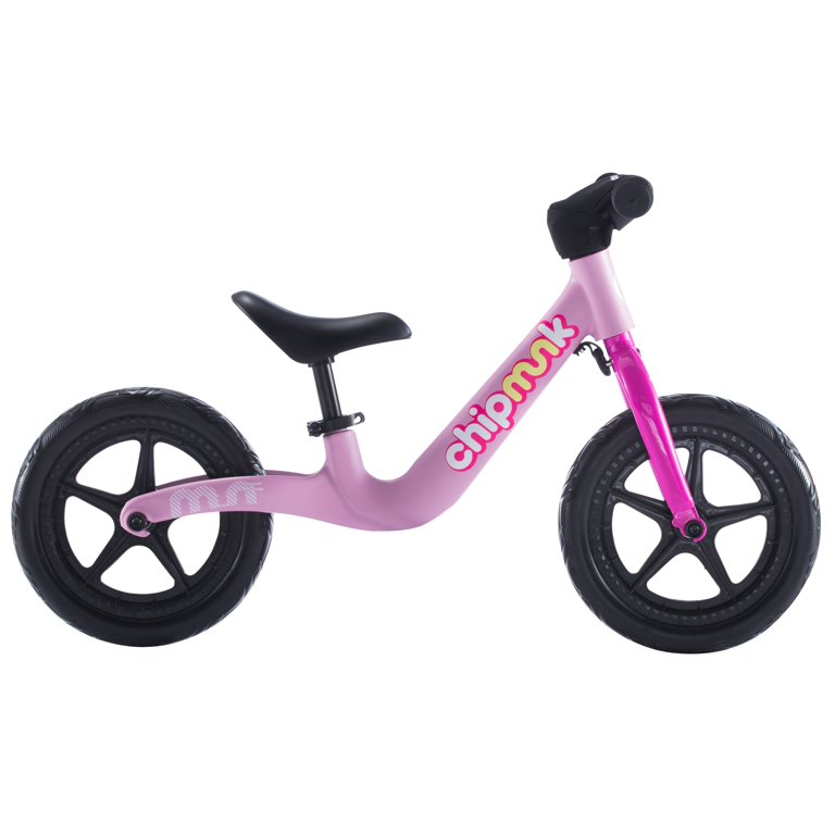 RoyalBaby Chipmunk 12 inch Lightweight Magnesium Sport Balance Bike Pink