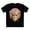 Black, variant on Carnival Mask Graphic T-Shirt Unisex 100 Cotton With Antique Gold Art Design Tee 10