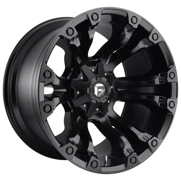 20" Inch 5x5.91 4 Wheels Rims FUEL 1PC D560 VAPOR 20x9 35mm Black